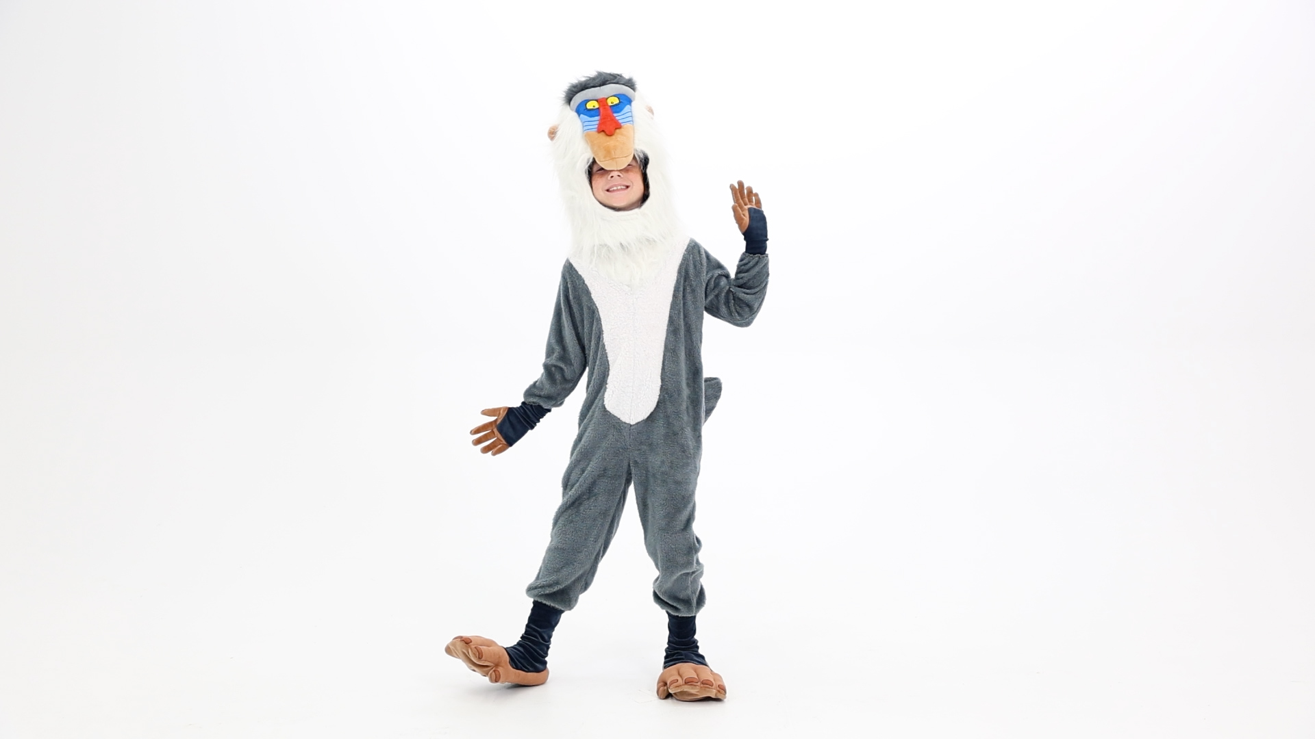 From the Pride Lands to your little one’s next adventure, this Kid’s Rafiki Costume captures the wisdom and charm of the beloved character from The Lion King! With its playful yet authentic design, your child will feel ready to guide the future king—or just have some dress-up fun. It’s a wild and wise choice for any Disney-loving kid!